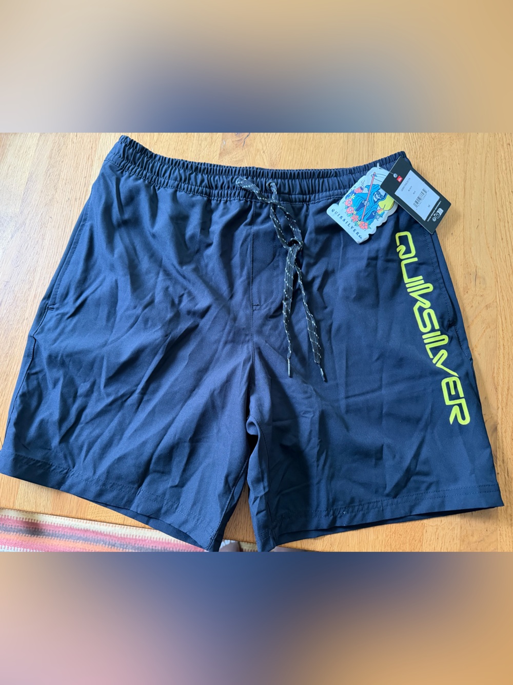 Quiksilver Black Swim Shorts
